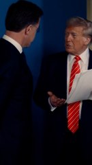 Trump exhibe el 'papi' de Rutte como trofeo de su paso por la OTAN