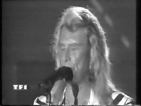 Johnny Hallyday aux Francofolies de La Rochelle – JT 13h TF1 (13 Juillet 1996)