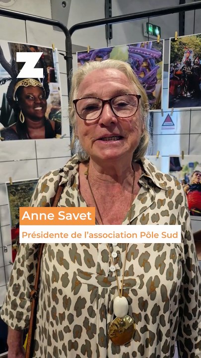 Anne Savet, présidente de l'association Pôle Sud