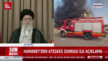 Hamaney'den ateşkes sonrası ilk açıklama