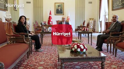 TBMM Başkanı Kurtulmuş, DEM Parti heyeti ile görüştü