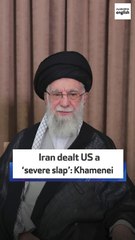 Iran dealt US a ‘severe slap’: Khamenei