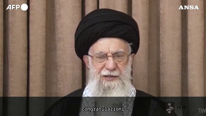 Iran, Khamenei: "Israele schiacciato. Gli Usa non hanno guadagnato nulla"