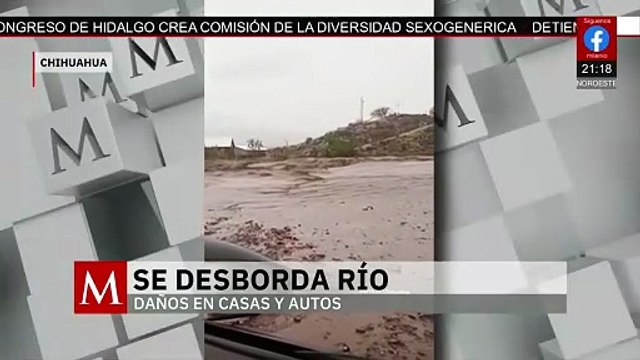Campos menonitas en Chihuahua sufren severos daños por fuertes lluvias