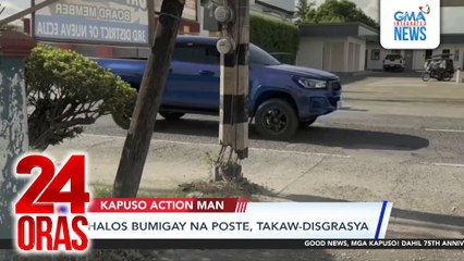 Halos bumigay na poste, takaw-disgrasya | 24 Oras