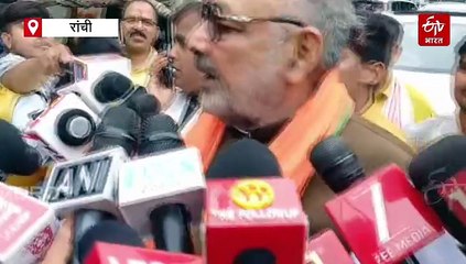 रांची में केंद्रीय मंत्री गिरिराज सिंह ने दिया बड़ा बयान, लालू प्रसाद यादव को लेकर कह दी ये बात