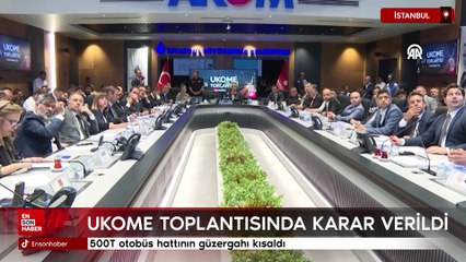 500T otobüs hattının güzergahı kısaldı