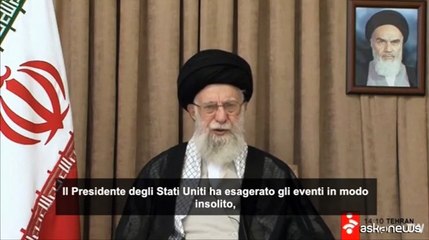 Khamenei: sui danni ai siti nucleari Trump "ha esagerato"