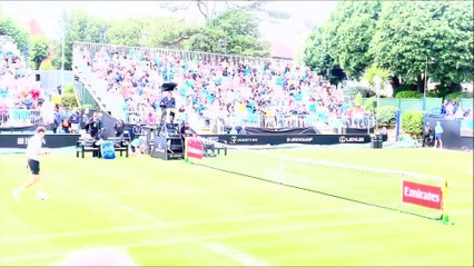 Watch as Ugo Humbert beats Billy Harris at Eastbourne Open