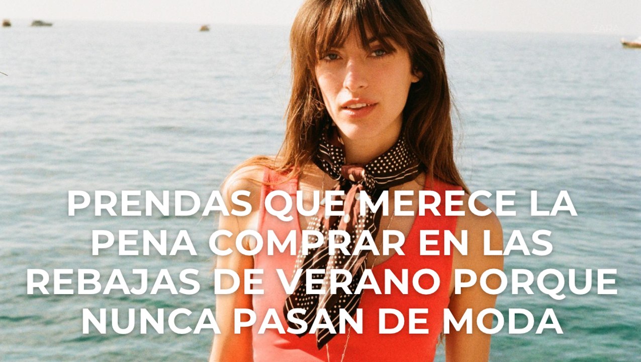 Prendas que merece la pena comprar en rebajas porque nunca pasan de moda