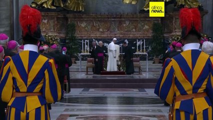 Catholic Pope affirms priest celibacy, demands 'firm' action on abuse