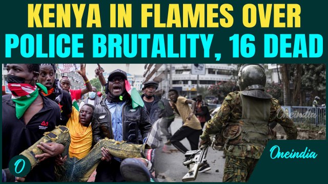 Kenya Protests Turn DEADLY:At Least 16 Killed, 400+ Injured As Police Clash With Youth Demonstrators