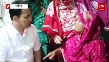 আর্থিক সাহায্য ফেরালেন কালীগঞ্জে মৃত নাবালিকার মা ! মানবিক কারণে এসেছি, বললেন বিধায়ক