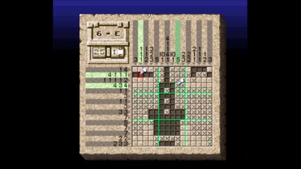 マリオのスーパーピクロス　スーパーファミコン（Mario no Super Picross　SUPER Famicom）ステージ6_2