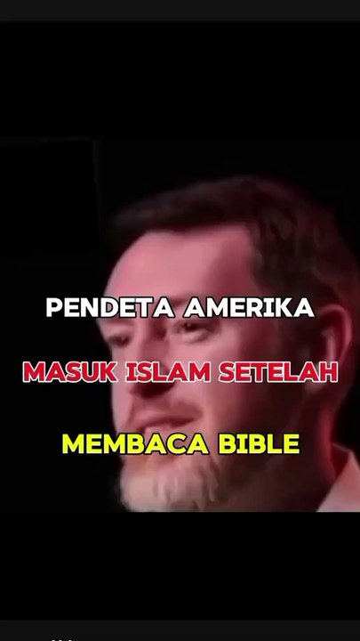 Kisah Pendeta Amerika Masuk Islam Setelah Membaca Bible