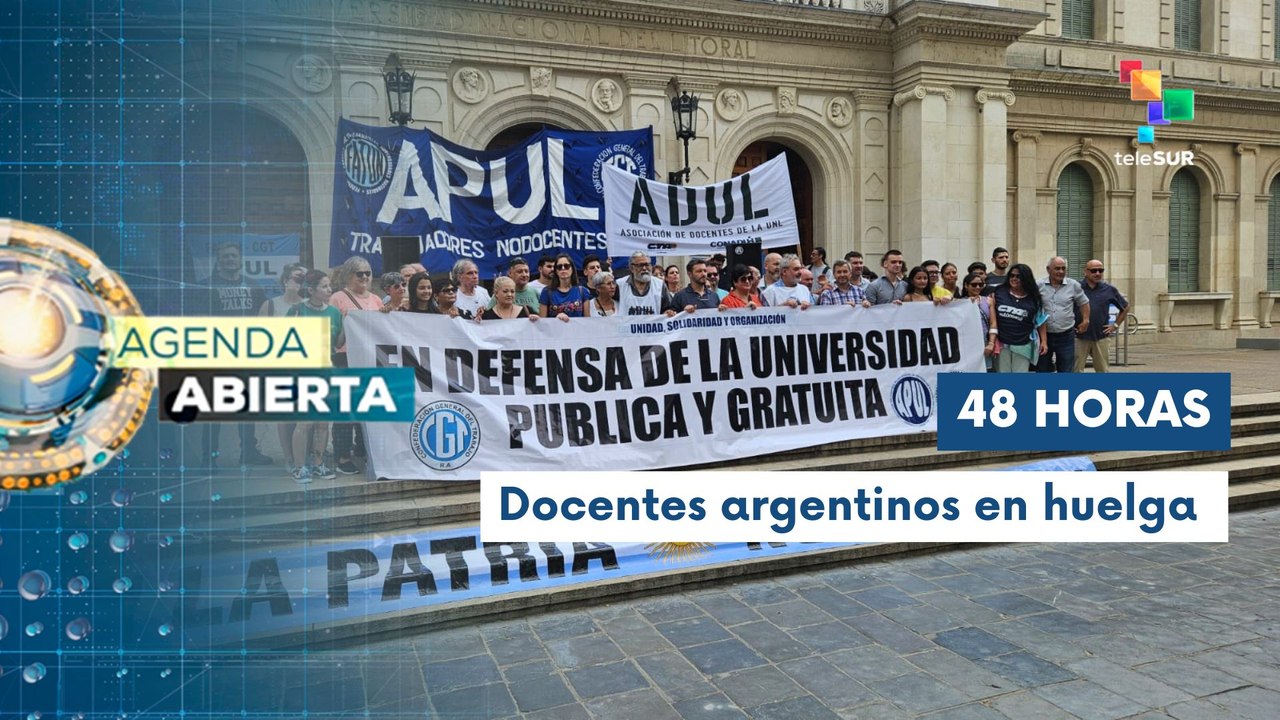 Profesores universitarios argentinos exigen aumento salarial