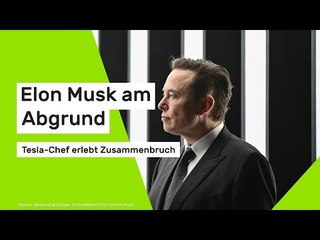 Elon Musk erlebt Zusammenbruch