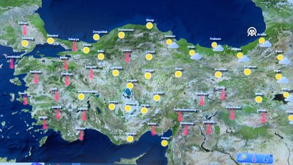 Hafta sonu yurdun kuzey ve iç kesimlerinde yağış bekleniyor