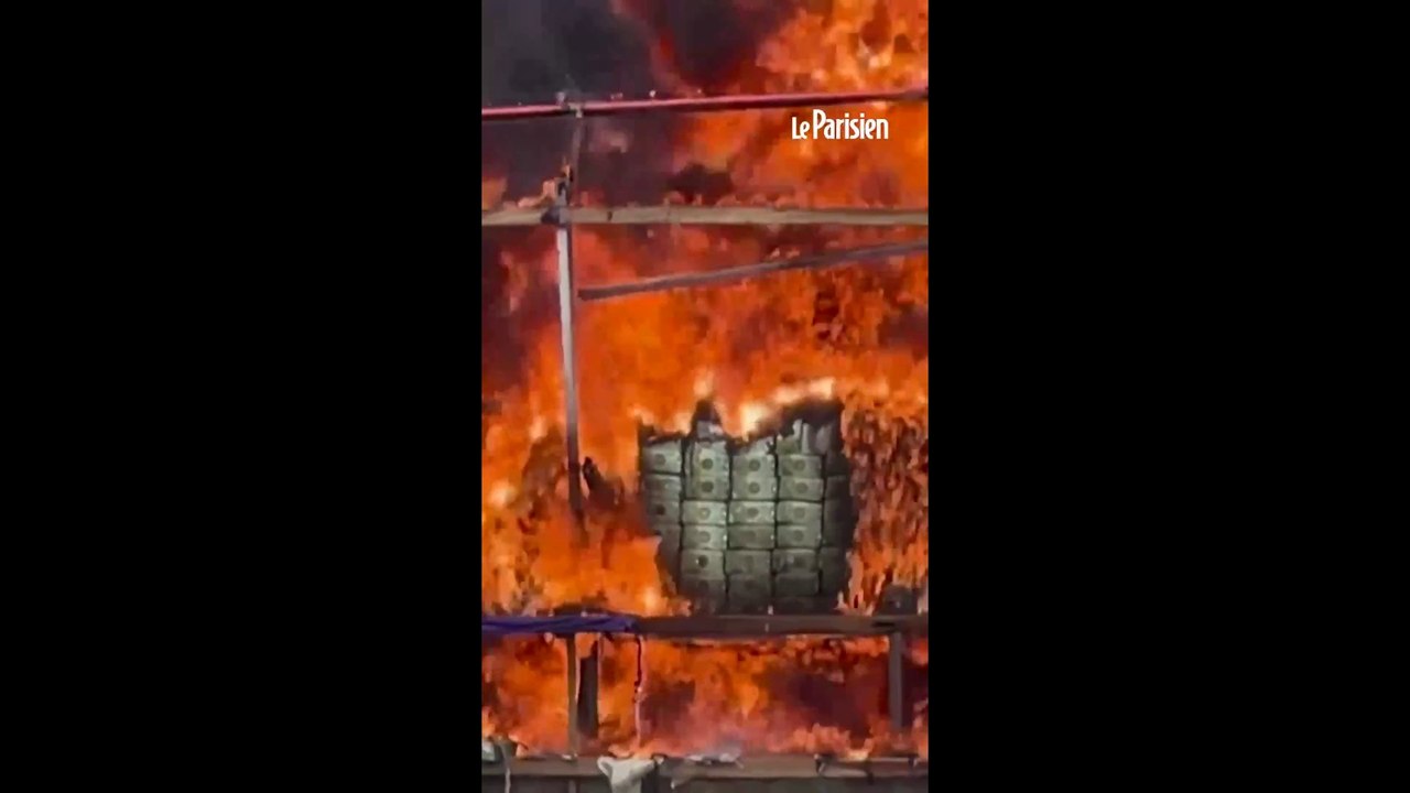 300 millions de dollars  de drogues brûlées