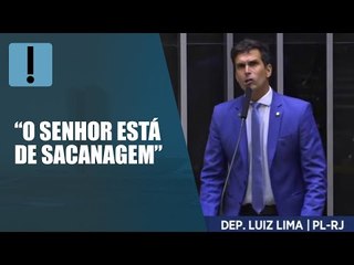 “Alexandre de Moraes, o senhor está de sacanagem, p*”, diz o deputado Luiz Lima