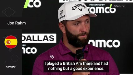 'Portrush is special' - Rahm looks ahead to the Open Championship