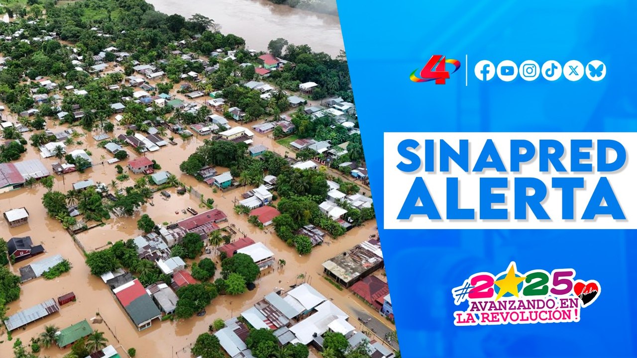 🚨 SINAPRED en vigilancia permanente por inundaciones en El Rama, Caribe Sur 🌧️