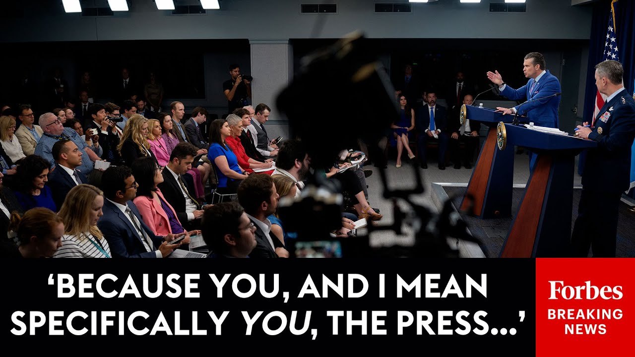 Pete Hegseth Directly Lambasts Members Of The Media To Their Faces Over Coverage Of Iran Strikes