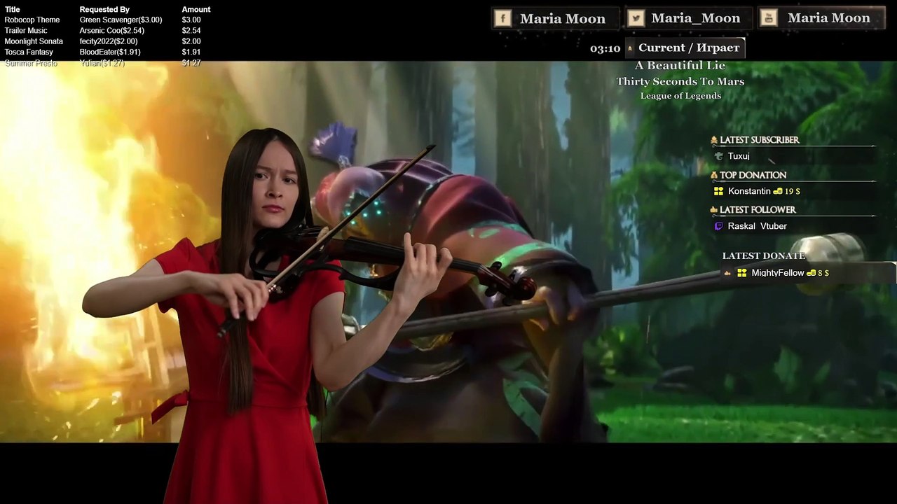 🎻 Thirty Seconds To Mars – A Beautiful Lie (Instrumental Cover) | Violin ✨