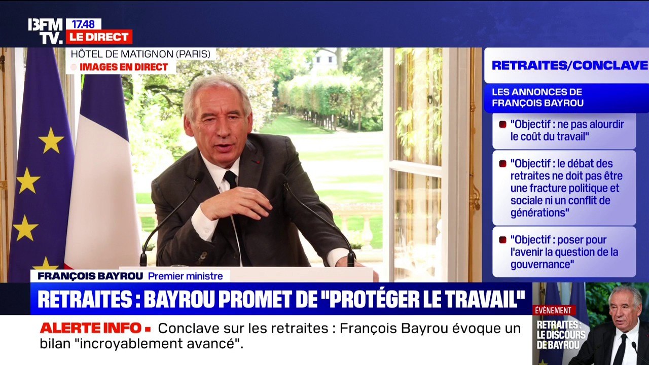 "Je lis des menaces de censure tous les jours et je partage leurs inquiétudes": François Bayrou tente de rassurer les Français sur un possible départ de Matignon