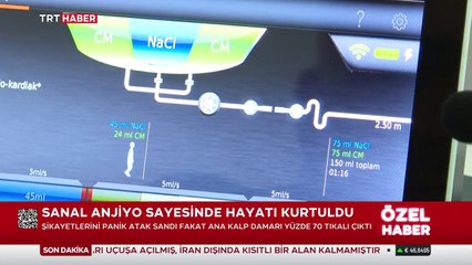Sanal anjiyo ile hayatı kurtuldu