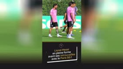 Inter Miami - Avant ses retrouvailles avec le PSG, Messi semble en pleine forme