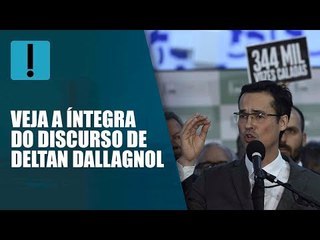 "Inelegibilidade imaginária": veja a íntegra do discurso de Deltan Dallagnol sobre sua cassação