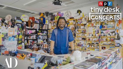 Inside NPR's Tiny Desk Set Full of Priceless Objects