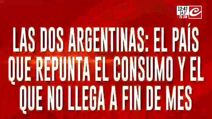 Las dos Argentinas: el país que repunta el consumo y el que no llega a fin de mes