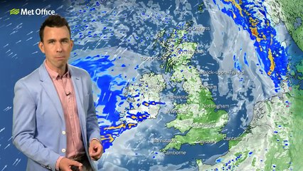 Met Office Thursday Evening Weather Forecast 26/06/2025