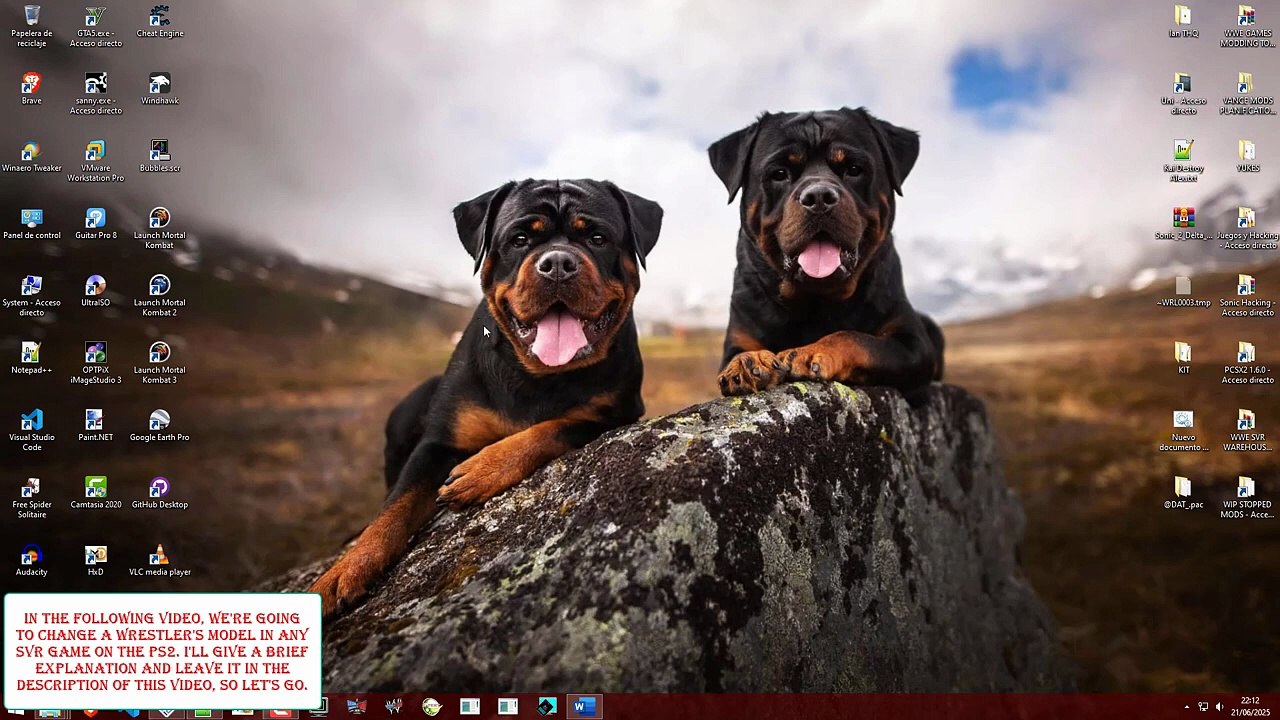 SVRs  (PS2) Modding Tutorials #1 - Change the Models on a Wrestler.