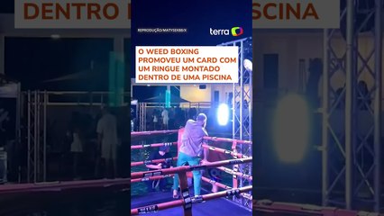 Lutador de boxe é eletrocutado logo após comemorar vitória #shorts