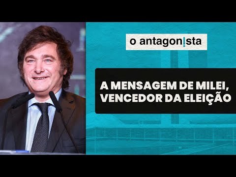 Hoje começa o fim da decadência argentina”, diz Javier Milei no discurso de vitória