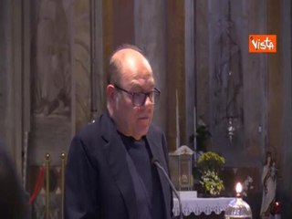 Carlo Verdone al funerale di Alvaro Vitali: "Era un uomo intelligente, riflessivo e buono"