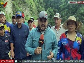 Fuerza de Tarea Andes 2025 supervisa áreas afectadas por las lluvias en el estado Trujillo