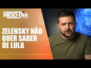 Lula fica de fora de agradecimentos de Zelensky ao fim do G7