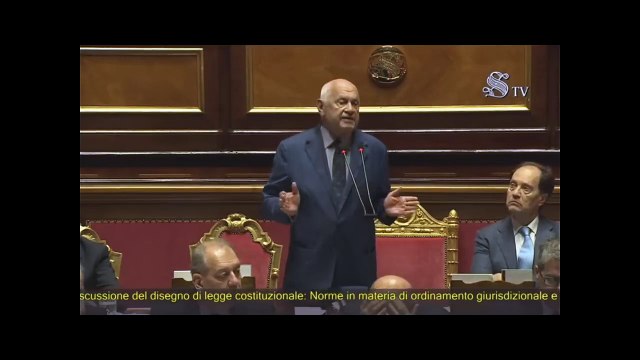 Roma - DDL Separazione carriere, discussione al Senato: replica del Ministro Nordio (26.06.25)