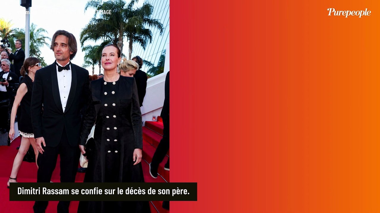 Dimitri Rassam, fils de Carole Bouquet, aborde son influent père qu'il a perdu à 3 ans : "les faits m'ont été présentés de manière très séquentielle"