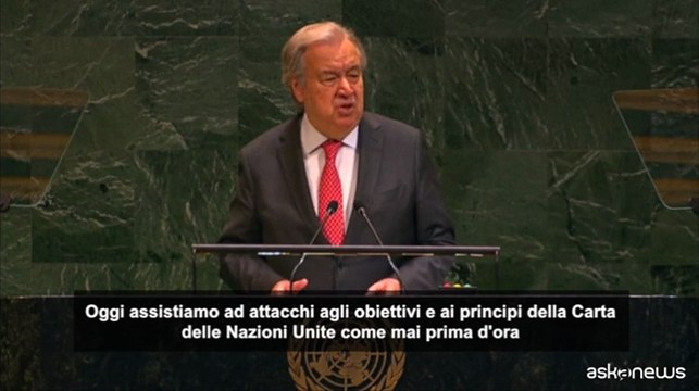 80 anni Onu, Guterres: Attacchi senza precedenti ai nostri principi