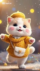 Dancing Cat Video Funny🤣🤣🤣 ||| Cute cat dancing video