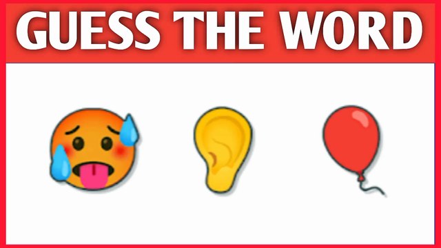 Guess The Word By Emojis 🤔 || Emojis Quiz Challenge