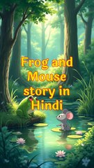 frog 🐸 and mouse 🐭 story in Hindi