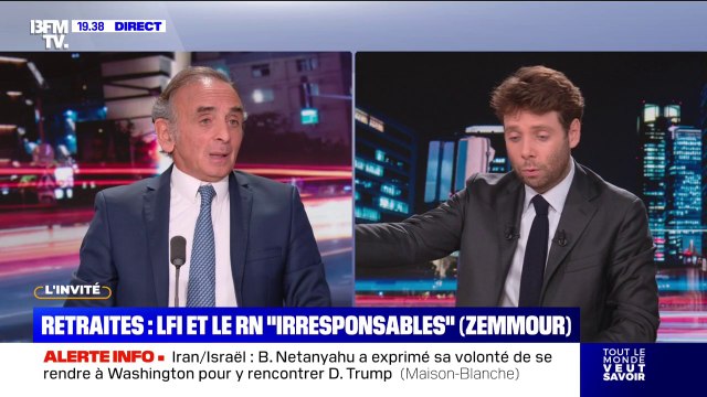Conclave sur les retraites: Je ne comprends plus rien aux lignes rouges du Rassemblement national , déclare Éric Zemmour (Reconquête)