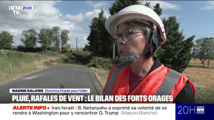 Après les forts orages et rafales de vent, l'heure est au bilan matériel et humain dans toute la France