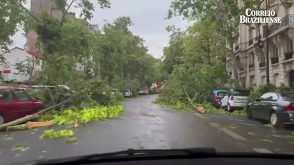 Tempestade na França deixa mortos e feridos